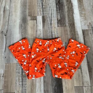 Kids halloween peanuts leggings